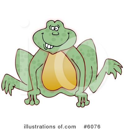 Royalty-Free (RF) Amphibian Clipart Illustration by djart - Stock Sample #6076