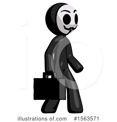 Royalty-Free (RF) Anarchist Clipart Illustration by Leo Blanchette - Stock Sample #1563571