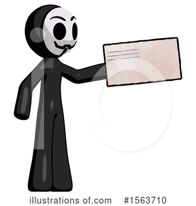 Royalty-Free (RF) Anarchist Clipart Illustration by Leo Blanchette - Stock Sample #1563710