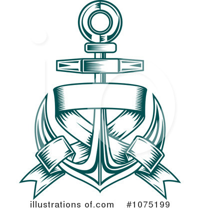 Royalty-Free (RF) Anchor Clipart Illustration by Vector Tradition SM - Stock Sample #1075199