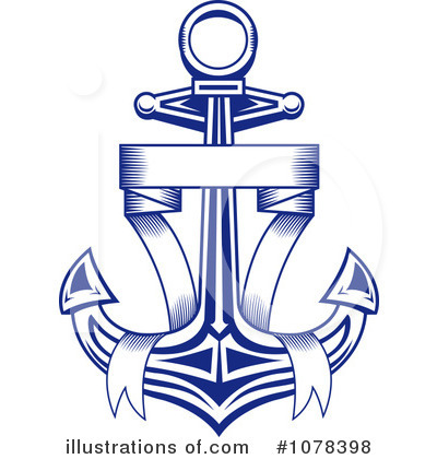 Royalty-Free (RF) Anchor Clipart Illustration by Vector Tradition SM - Stock Sample #1078398