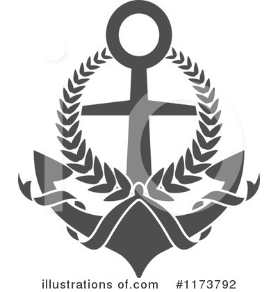 Royalty-Free (RF) Anchor Clipart Illustration by Vector Tradition SM - Stock Sample #1173792