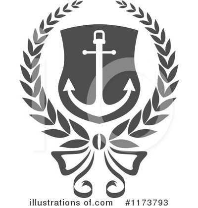 Royalty-Free (RF) Anchor Clipart Illustration by Vector Tradition SM - Stock Sample #1173793