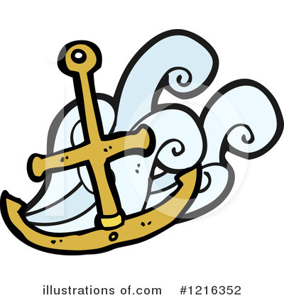 Royalty-Free (RF) Anchor Clipart Illustration by lineartestpilot - Stock Sample #1216352