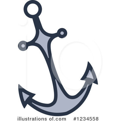 Royalty-Free (RF) Anchor Clipart Illustration by Vector Tradition SM - Stock Sample #1234558
