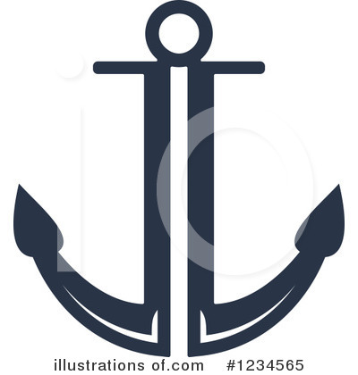 Royalty-Free (RF) Anchor Clipart Illustration by Vector Tradition SM - Stock Sample #1234565