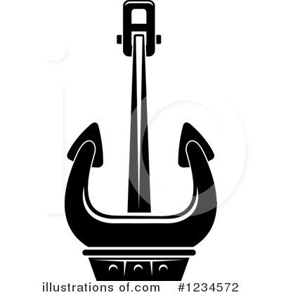 Royalty-Free (RF) Anchor Clipart Illustration by Vector Tradition SM - Stock Sample #1234572