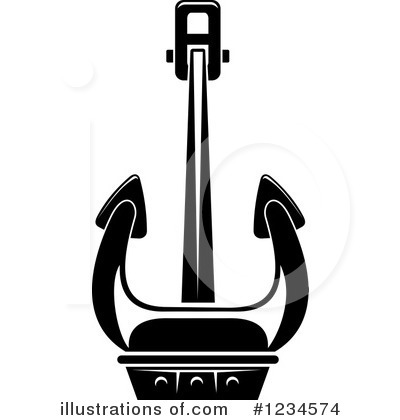 Royalty-Free (RF) Anchor Clipart Illustration by Vector Tradition SM - Stock Sample #1234574