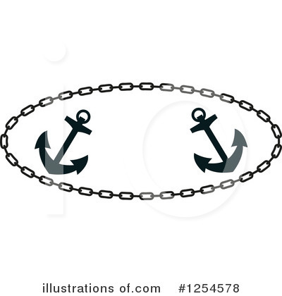 Royalty-Free (RF) Anchor Clipart Illustration by Vector Tradition SM - Stock Sample #1254578