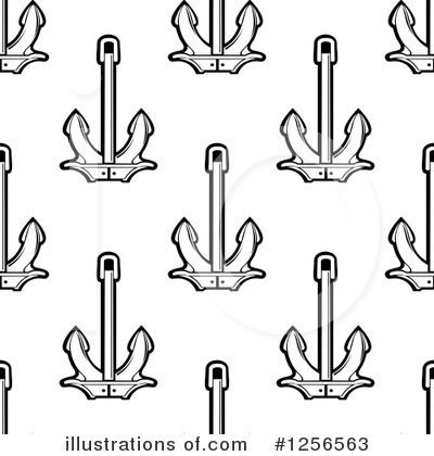Royalty-Free (RF) Anchor Clipart Illustration by Vector Tradition SM - Stock Sample #1256563