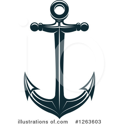 Royalty-Free (RF) Anchor Clipart Illustration by Vector Tradition SM - Stock Sample #1263603