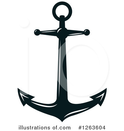 Royalty-Free (RF) Anchor Clipart Illustration by Vector Tradition SM - Stock Sample #1263604