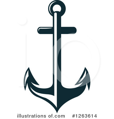 Royalty-Free (RF) Anchor Clipart Illustration by Vector Tradition SM - Stock Sample #1263614