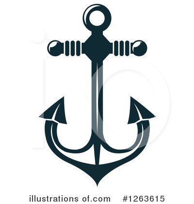 Royalty-Free (RF) Anchor Clipart Illustration by Vector Tradition SM - Stock Sample #1263615