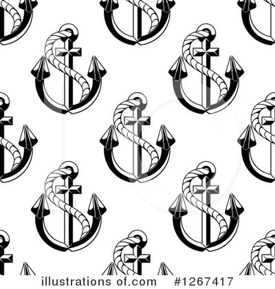 Royalty-Free (RF) Anchor Clipart Illustration by Vector Tradition SM - Stock Sample #1267417