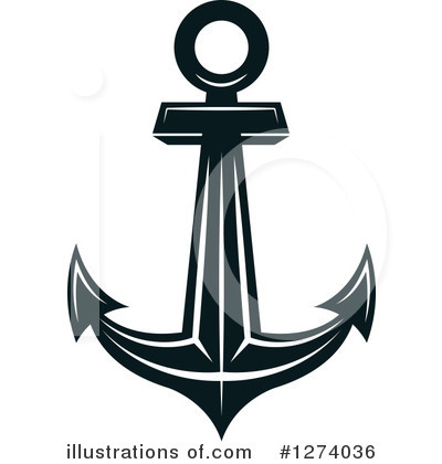 Royalty-Free (RF) Anchor Clipart Illustration by Vector Tradition SM - Stock Sample #1274036