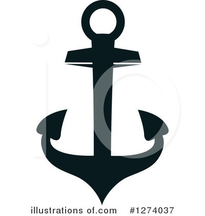 Royalty-Free (RF) Anchor Clipart Illustration by Vector Tradition SM - Stock Sample #1274037