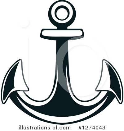 Royalty-Free (RF) Anchor Clipart Illustration by Vector Tradition SM - Stock Sample #1274043