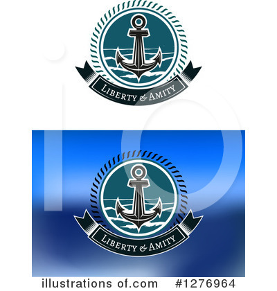Royalty-Free (RF) Anchor Clipart Illustration by Vector Tradition SM - Stock Sample #1276964