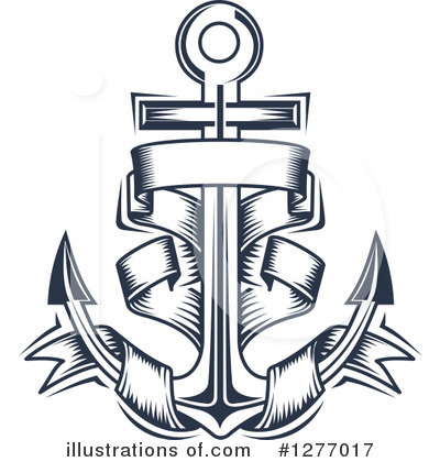 Royalty-Free (RF) Anchor Clipart Illustration by Vector Tradition SM - Stock Sample #1277017