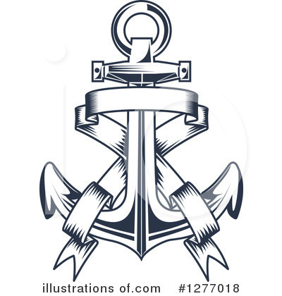 Royalty-Free (RF) Anchor Clipart Illustration by Vector Tradition SM - Stock Sample #1277018