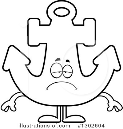 Royalty-Free (RF) Anchor Clipart Illustration by Cory Thoman - Stock Sample #1302604
