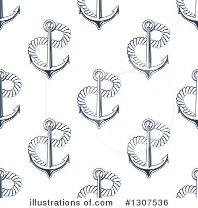 Royalty-Free (RF) Anchor Clipart Illustration by Vector Tradition SM - Stock Sample #1307536