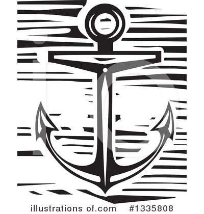 Royalty-Free (RF) Anchor Clipart Illustration by xunantunich - Stock Sample #1335808