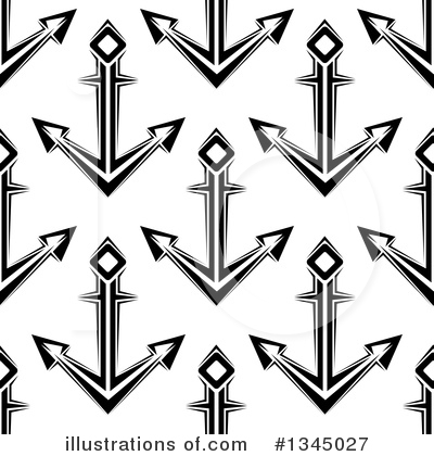 Royalty-Free (RF) Anchor Clipart Illustration by Vector Tradition SM - Stock Sample #1345027