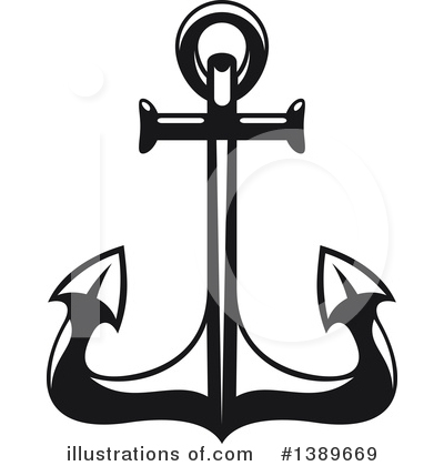 Royalty-Free (RF) Anchor Clipart Illustration by Vector Tradition SM - Stock Sample #1389669