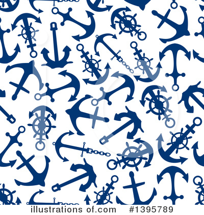 Royalty-Free (RF) Anchor Clipart Illustration by Vector Tradition SM - Stock Sample #1395789