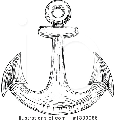 Royalty-Free (RF) Anchor Clipart Illustration by Vector Tradition SM - Stock Sample #1399986