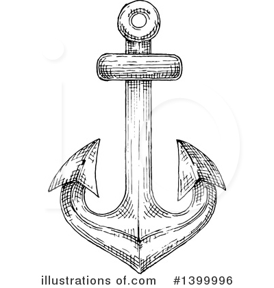 Royalty-Free (RF) Anchor Clipart Illustration by Vector Tradition SM - Stock Sample #1399996
