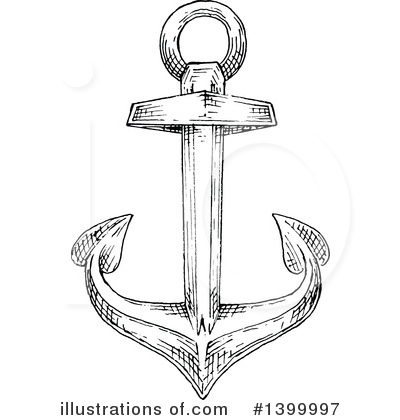 Royalty-Free (RF) Anchor Clipart Illustration by Vector Tradition SM - Stock Sample #1399997