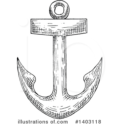 Royalty-Free (RF) Anchor Clipart Illustration by Vector Tradition SM - Stock Sample #1403118