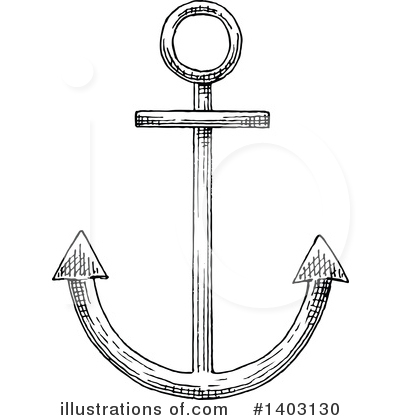 Royalty-Free (RF) Anchor Clipart Illustration by Vector Tradition SM - Stock Sample #1403130