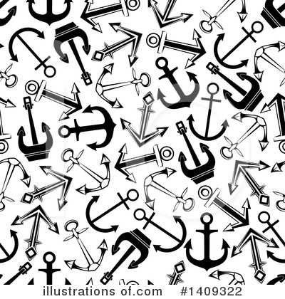 Royalty-Free (RF) Anchor Clipart Illustration by Vector Tradition SM - Stock Sample #1409322
