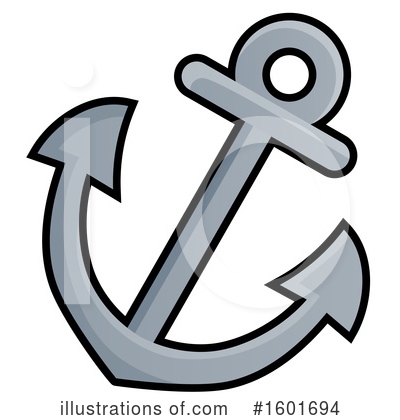 Royalty-Free (RF) Anchor Clipart Illustration by visekart - Stock Sample #1601694