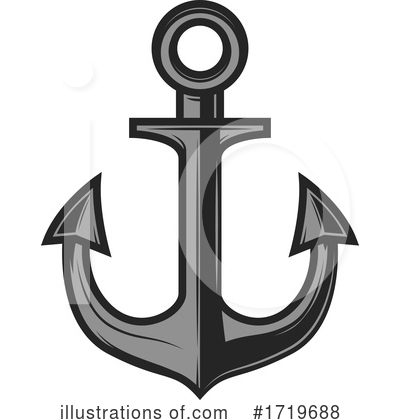 Royalty-Free (RF) Anchor Clipart Illustration by Vector Tradition SM - Stock Sample #1719688