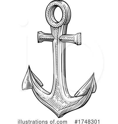 Royalty-Free (RF) Anchor Clipart Illustration by AtStockIllustration - Stock Sample #1748301