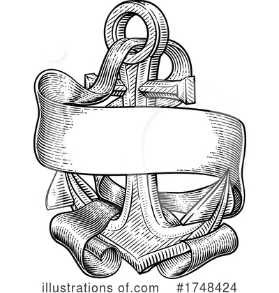 Royalty-Free (RF) Anchor Clipart Illustration by AtStockIllustration - Stock Sample #1748424