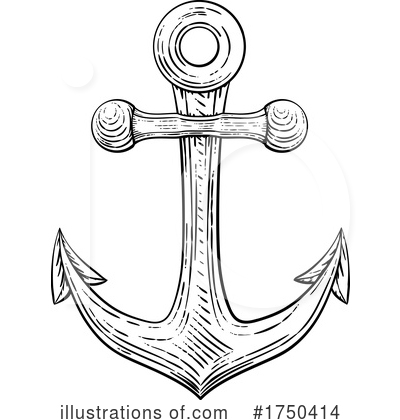 Royalty-Free (RF) Anchor Clipart Illustration by AtStockIllustration - Stock Sample #1750414