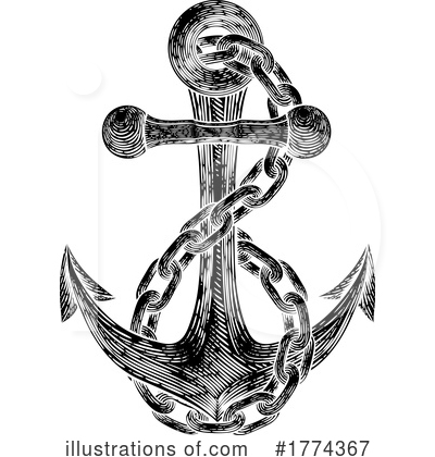 Royalty-Free (RF) Anchor Clipart Illustration by AtStockIllustration - Stock Sample #1774367