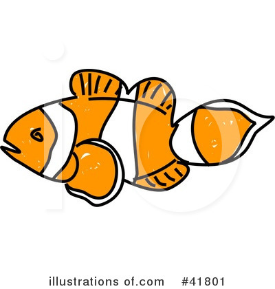 Royalty-Free (RF) Anemone Fish Clipart Illustration by Prawny - Stock Sample #41801