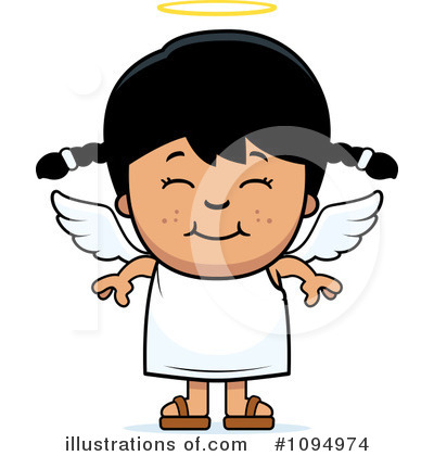 Royalty-Free (RF) Angel Clipart Illustration by Cory Thoman - Stock Sample #1094974