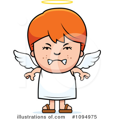 Royalty-Free (RF) Angel Clipart Illustration by Cory Thoman - Stock Sample #1094975