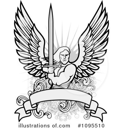 Guardian Angel Clipart #1095510 by BestVector