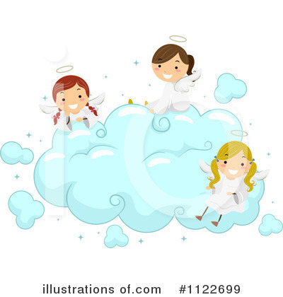 Royalty-Free (RF) Angel Clipart Illustration by BNP Design Studio - Stock Sample #1122699