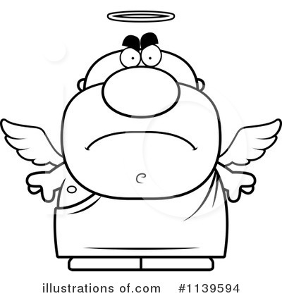 Royalty-Free (RF) Angel Clipart Illustration by Cory Thoman - Stock Sample #1139594
