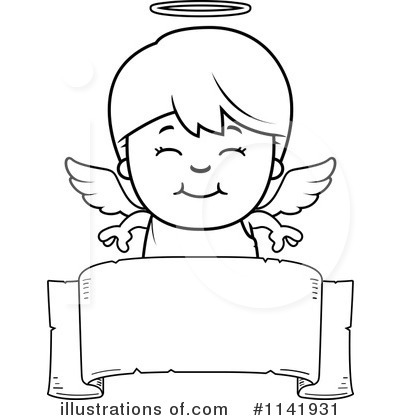 Royalty-Free (RF) Angel Clipart Illustration by Cory Thoman - Stock Sample #1141931